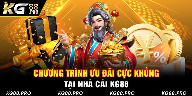 Chương trình ưu đãi cực khủng tại nhà cái KG88